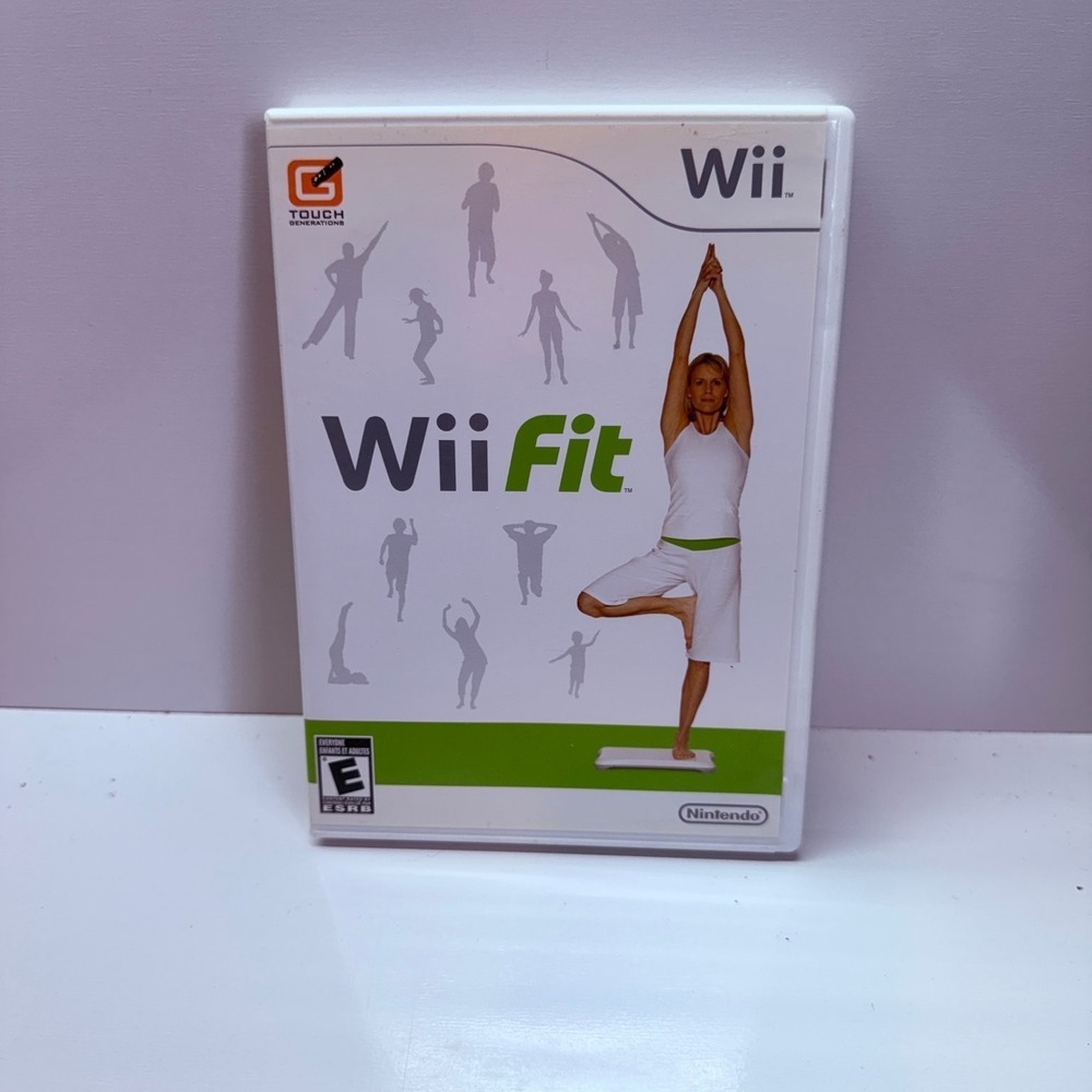 Nintendo Wii Fit Video Game Fitness Exercise Workout Balance Board NTSC 2007